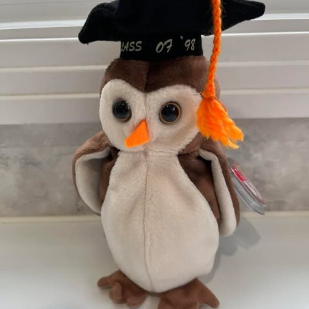 (LABOUR DAY SALE) TY Beanie Baby "WISE"